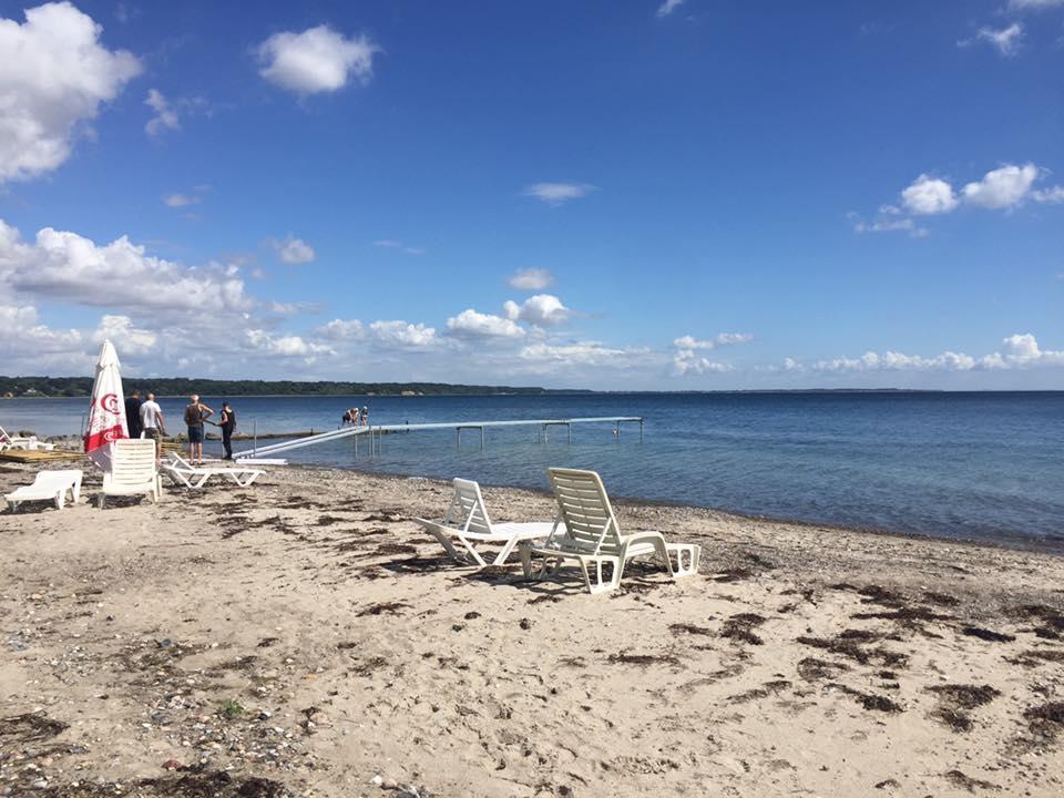 فندق Gasevig Strand Camping هادرسليف المظهر الخارجي الصورة